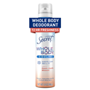 Secret WB Spray Deodorant, Peach + Vanilla Blossom