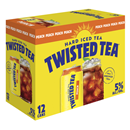 Twisted Tea Peach Hard Iced Tea 12Pk