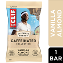 CLIF Bar Caffeinated Collection, Vanilla Almond Energy Bar, Made With Organic Oats, Non-Gmo, Plant Based