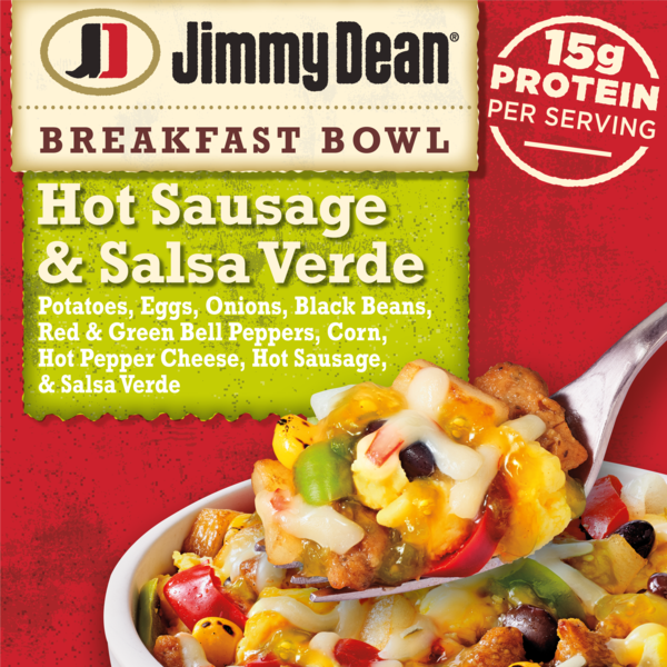 Jimmy Dean Hot Sausage & Salsa Verde Breakfast Bowl | Hy-Vee