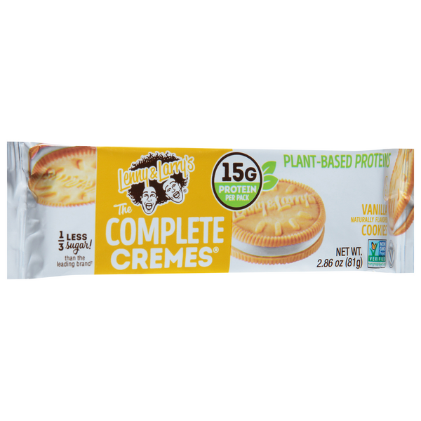 Lenny & Larry's Complete Cremes Sandwich Cookies, Plant-Based