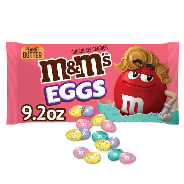 M&M's M&M'S Peanut Milk Chocolate Pastel Easter Candy Assortment