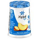 Yoplait Light Harvest Peach Fat Free Yogurt