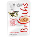 Purina Fancy Feast Broths Classic with Tuna, Anchovies, & Whitefish Cat Food