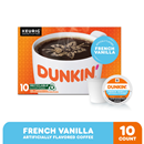 Dunkin Donuts French Vanilla K-Cups 10 Count