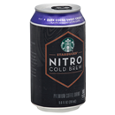 Starbucks Nitro Cold Brew Dark Cocoa Sweet Cream Coffee Drink
