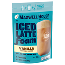 Maxwell House Iced Latte with Foam, Vanilla