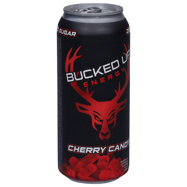 cherry ラブブ BigintoEnergy LUCK Bucked Up Cherry Candy Energy Drink | Hy-Vee Aisles Online