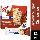 Kellogg's Special K Brown Sugar Cinnamon Pastry Crisps 6-0.88 oz Pouches