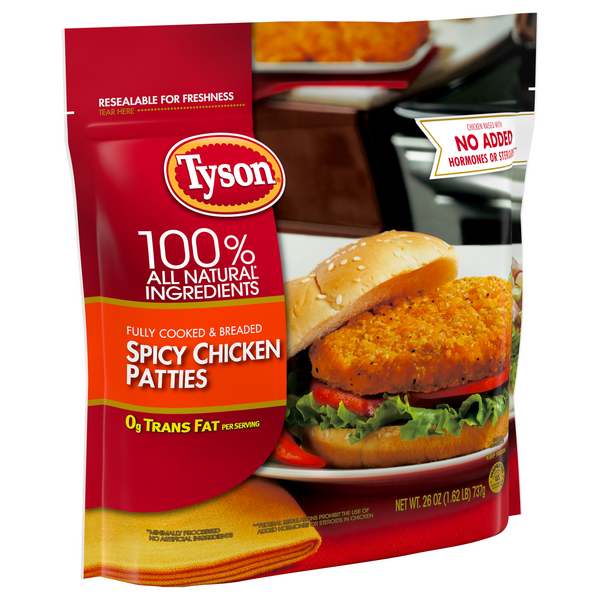 Tyson Spicy Chicken Patties