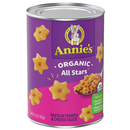 Annie's Homegrown Organic All Stars Pasta in Tomato & Cheese Sauce