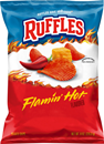 Ruffles Flamin' Hot Flavored Potato Chips
