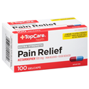 TopCare Extra Strength Pain Relief 500mg Gelcaps