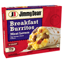 Jimmy Dean Breakfast Burritos Meat Lovers 4Ct