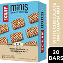 CLIF Bar Minis White Chocolate Macadamia Nut Energy Bars 20-0.99 oz