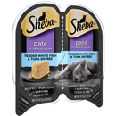 Sheba Perfect Portions Pate Whitefish & Tuna Entree Premium Cat Food 2-1.32 oz. Packs