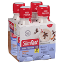 SlimFast Advanced Nutrition RTD Caramel Latte Meal Replacement Shakes 4Pk