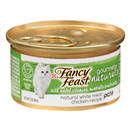 Fancy Feast Grain Free, Natural Pate Wet Cat Food, White Meat Chicken Recipe
