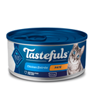 Blue Buffalo Tastefuls Natural Pate Wet Cat Food, Chicken Entrée
