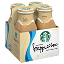 Starbucks Frappuccino Vanilla Chilled Coffee Drink 4Pk