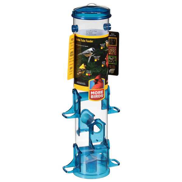 More Birds Jumbo Tube Feeder | Hy-Vee Aisles Online Grocery Shopping