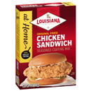 Louisiana Fish Fry Products Chicken Sandwich Seasoned  Coating Mix, Original