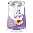 Yoplait Whips! Cherry Cheesecake Flavored Lowfat Yogurt Mousse