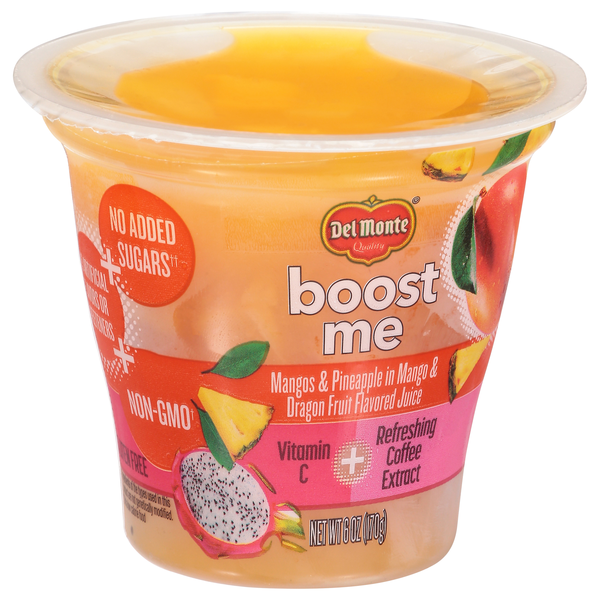 Del Monte BoostMe Man Pine Dragon Fruit Fruit Cup | Hy-Vee Aisles