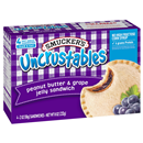 Smuckers Uncrustables PB & Grape Jelly Sandwiches 4Ct
