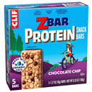 CLIF Kid ZBAR Protein, Chocolate Chip 5-1.27 oz Bars