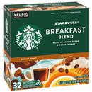 Starbucks Breakfast Blend Medium Roast Ground Coffee 32-0.44 oz. K-Cup Pods
