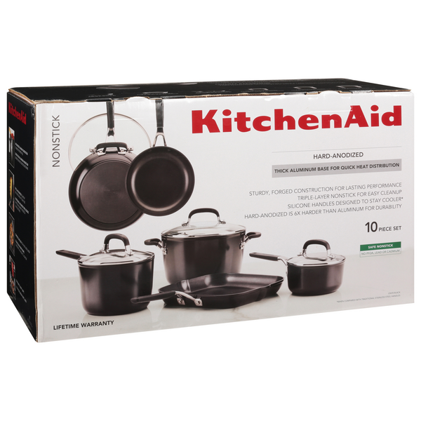 KitchenAid 10 Hard-Anodized Aluminum Non-Stick Frying Pan with