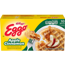 Kellogg's Eggo Waffles, Apple Cinnamon 10Ct