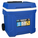 Igloo Profile II Cooler, 16 Quart Roller, Blue