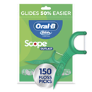 Oral-B Oral-B Glide Dental Floss Picks With Scope Outlast, Mint, 150 Picks