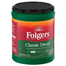 Folgers Decaf Coffee, Ground Coffee, Classic Medium Roast, 9.6 Ounce Canister