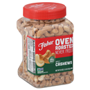Fisher Oven Roasted Never Fried Whole Cashews