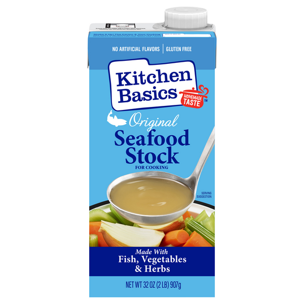Kitchen Basics Original Seafood Stock  Hy-Vee Aisles Online Grocery  Shopping