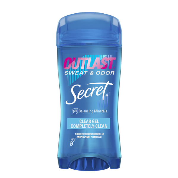 Secret Outlast Completely Clean Clear Gel Antiperspirant & Deodorant