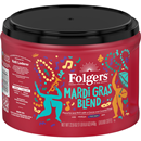 Folgers Coffee, Ground, Med-Dark, Mardi Grass Blend