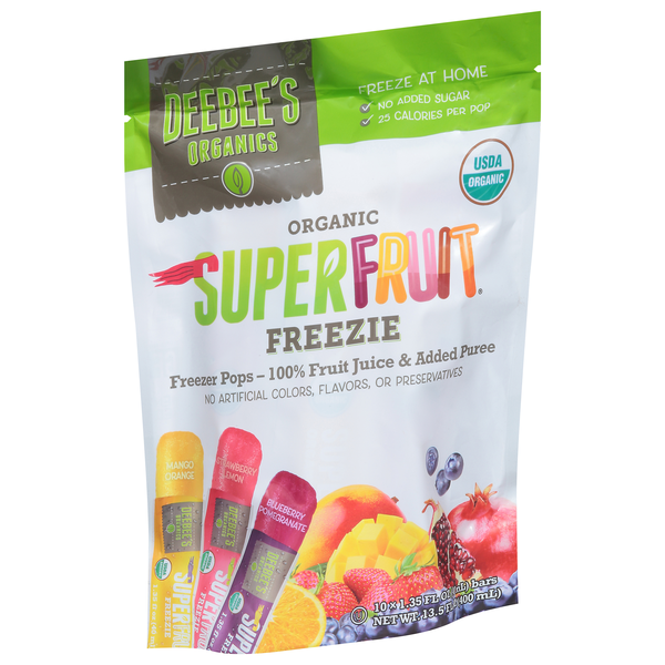 Deebee's Organics Superfruit Freezie, 1-1.35 fl oz | Hy-Vee Aisles ...