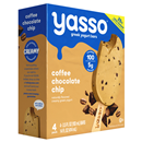 Yasso Frozen Greek Yogurt Bars Coffee Chocolate Chip 4 - 3.5 Fl Oz