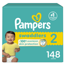Pampers Swaddlers Size 2 12-18LB