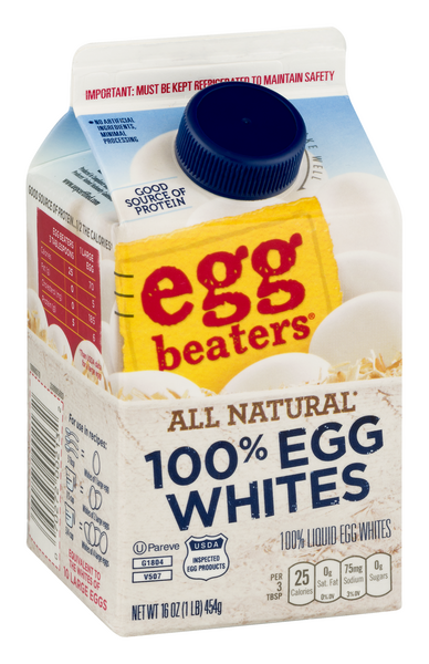 Egg Beaters SmartCups All Natural 100% Egg Whites - 4 CT