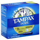 Tampax Pearl Plastic Super Absorbency Unscented Tampons