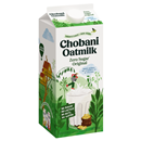 Chobani Plain Zero Sugar Oat Milk, Unsweetened