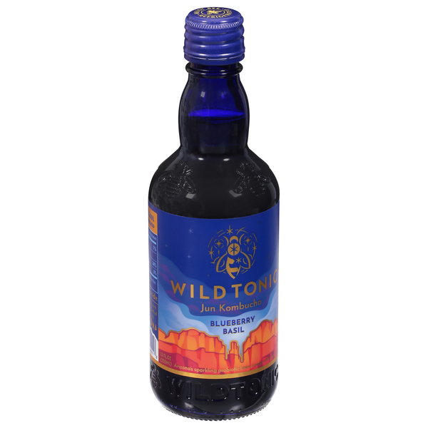 Wild Tonic Jun Kombucha, Blueberry Basil | Hy-Vee Aisles Online