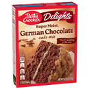 Betty Crocker Delights Super Moist Cake Mix, German Chocolate