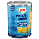 Dole Pineapple Chunks In Water Sweetened With Stevia Extract, No Sugar Added