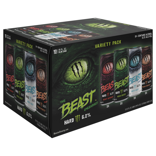 Can xHohenmea TJ Beast 同梱値引き The Beast Unleashed Variety Pack 12 Pack 12 oz Can | Hy-Vee Aisles